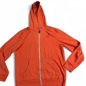 Aeropostale orange zip up hoodie Size L
